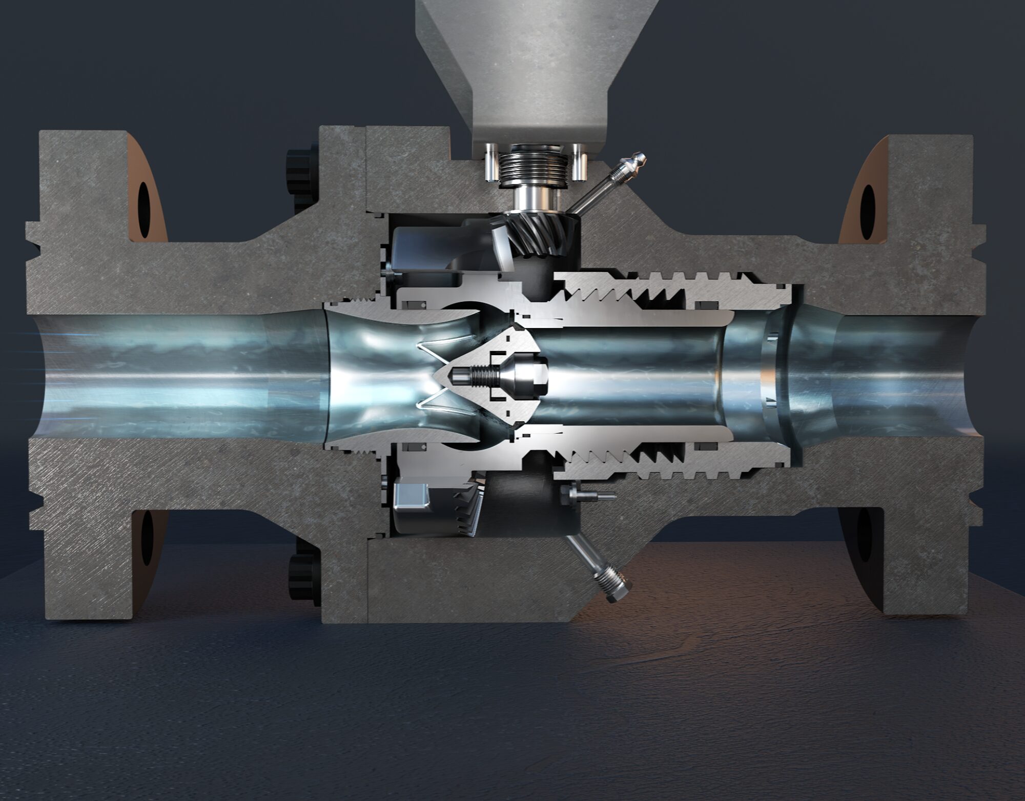 Atlas SSCV valve assembly
